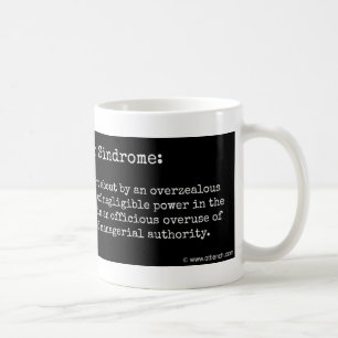 Mugg för lagledareSindrome kaffe