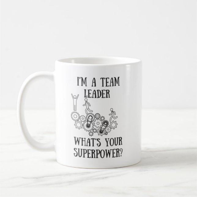 Mugg för lagledareSuperpower (Vänster)