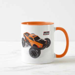 Mugg för lagRedcat TR-MT10E kaffe - orange & vit
