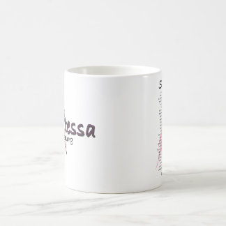 Mugg för lagTessa Deluxe kaffe