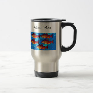 Mugg för laxmankaffe