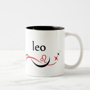 Mugg för Leo Zodiacastrologi