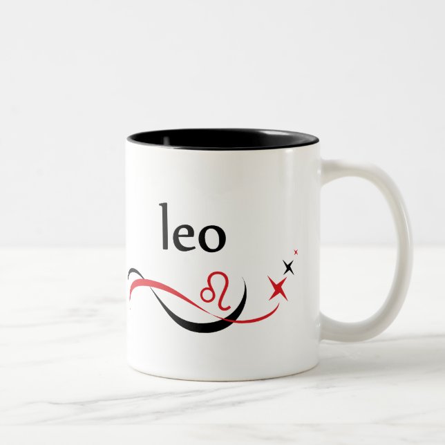 Mugg för Leo Zodiacastrologi (Höger)