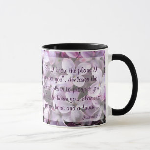 Mugg för lilaJeremiah 29:11