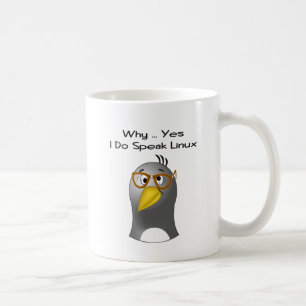 Mugg för LinuxpingvinNerd