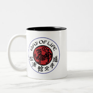Mugg för livsföringShotokan kaffe