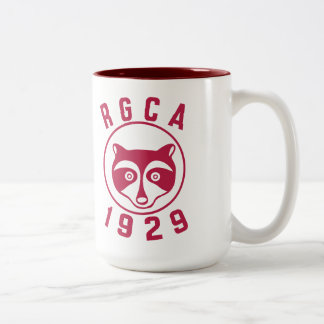 Mugg för logotyp 15oz för RGCA röd