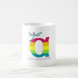 Mugg för logotyp för AWNregnbågepride