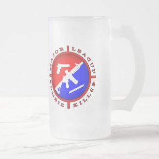 Mugg för logotyp för högre serieZombiemördare