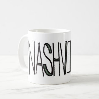 Mugg för logotyp för Nashville musikstad
