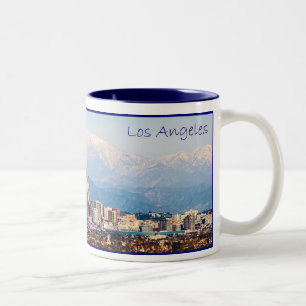 Mugg för Los Angeles panoramakaffe