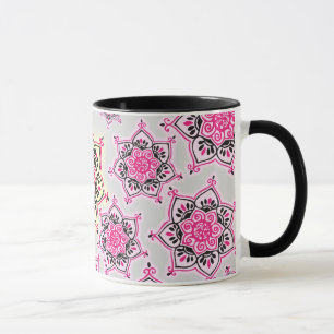 Mugg för lotusblommablommakaffe