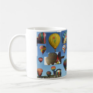 Mugg för luftballongfotoCollage