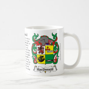 Mugg för MacDonald familjvapensköld