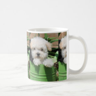 Mugg för Maltipoo valpkaffe