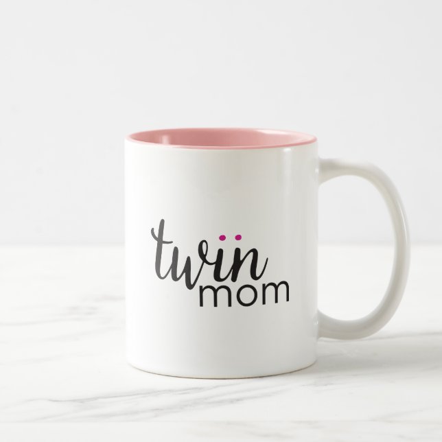 Mugg för mamma för flickaflicka tvilling- (Höger)