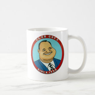 Mugg för man för klubbCafe fet