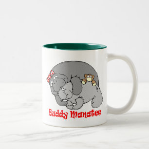Mugg för Manateekysskaffe