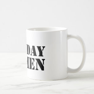 Mugg för Måndag manarlogotyp