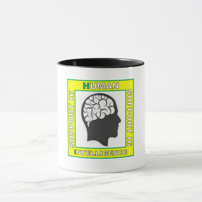 Mugg för mänsklig intelligens (Center)