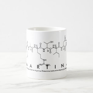 Mugg för Martina peptidenamn