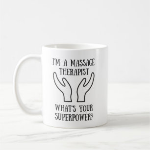 Mugg för massageterapeutSuperpower