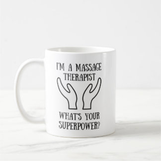 Mugg för massageterapeutSuperpower
