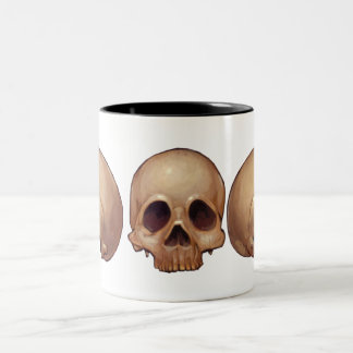 Mugg för MementoMori skalle