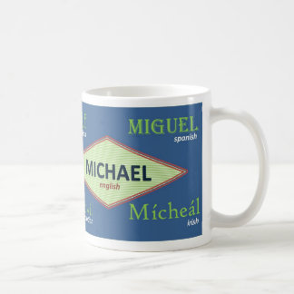 Mugg för Michael internationellnamn