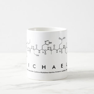 Mugg för Michael peptidenamn