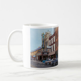 Mugg för Michigan TheatreJackson Michigan kaffe