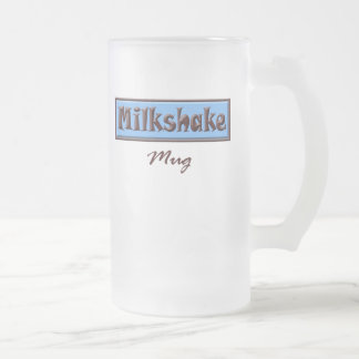 Mugg för Milkshake (blått)