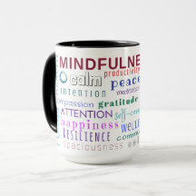 Mugg för Mindfulnessordröra