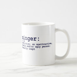 MUGG FÖR MINGER-DEFINITIONKAFFE