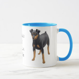 Mugg för miniatyrPinscherRinger