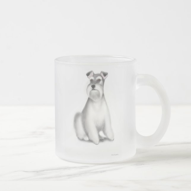 Mugg för miniatyrSchnauzerhund (Höger)