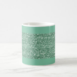 Mugg för Mintgröntglitter