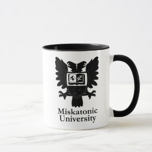 Mugg för Miskatonic universitetenkaffe