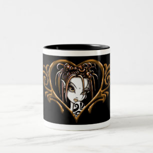 Mugg för Mocca brunt"Sophia" kaffe