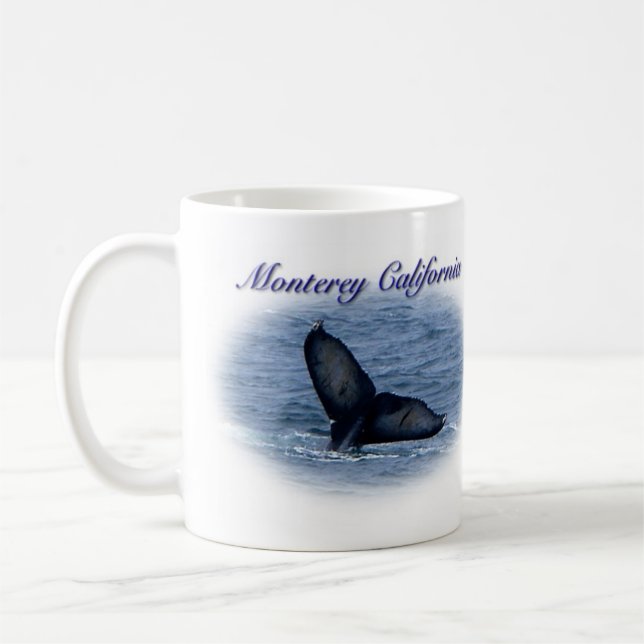 Mugg för Monterey Kalifornien valsvan (Vänster)