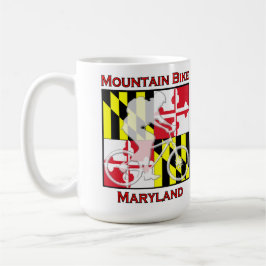 Mugg för mountainbikeMaryland kaffe