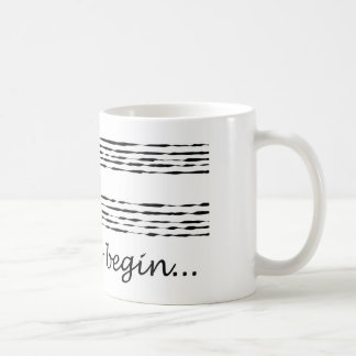 Mugg för musiksammansättning