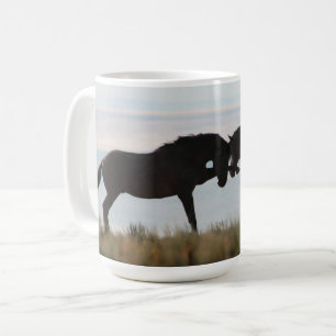 Mugg för Mustang för vild för för valor- &