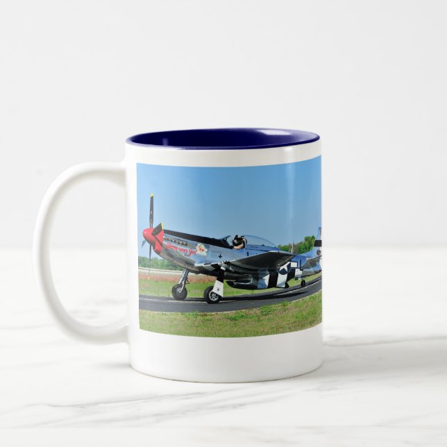 Mugg för Mustang P-51 (Vänster)