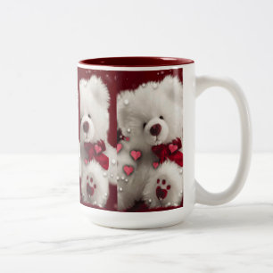 Mugg för nallevalentinkärlek