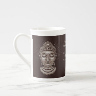 Mugg för namn för Buddha Benporslin Mugg