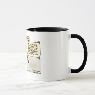 Mugg för NASCAR-tecknadkaffe