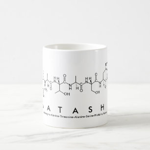 Mugg för Natasha peptidenamn