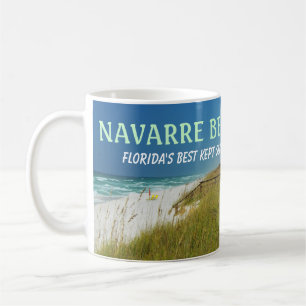 MUGG FÖR NAVARRE STRANDFLORIDA VIT