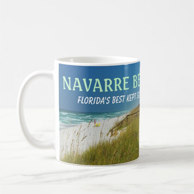 MUGG FÖR NAVARRE STRANDFLORIDA VIT (Vänster)